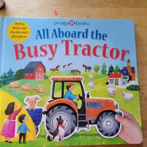 Busy Tractor Book, Priddy.  Comes as shown. Looked at a few times, barely used.